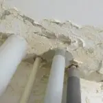 Damaged Floor Ceiling