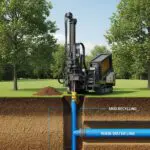 trenhcless main water line