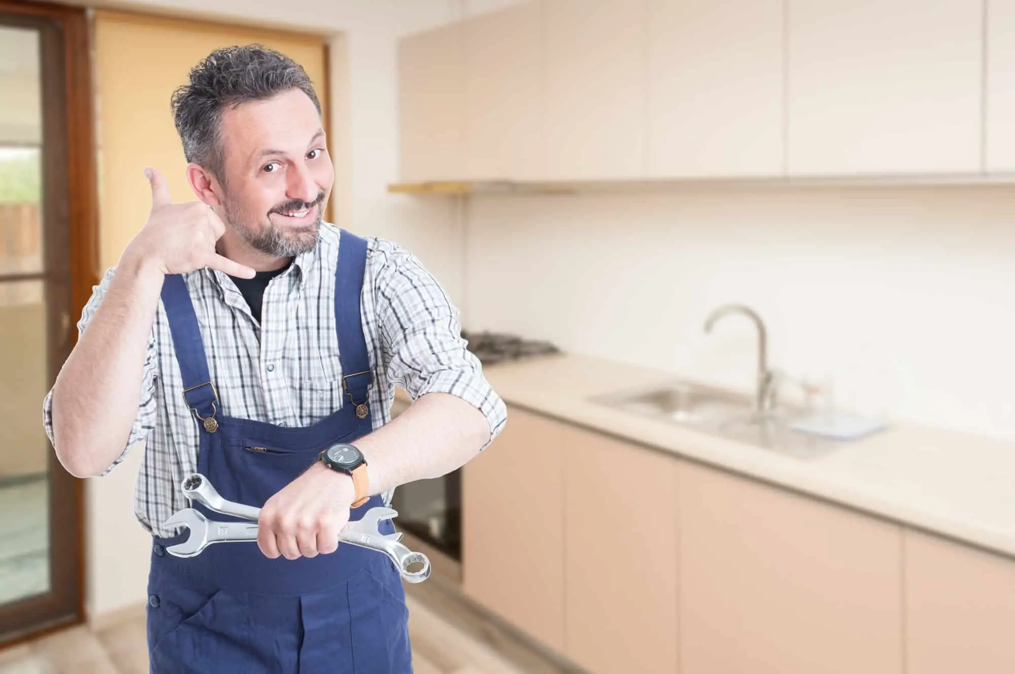 call a plumber