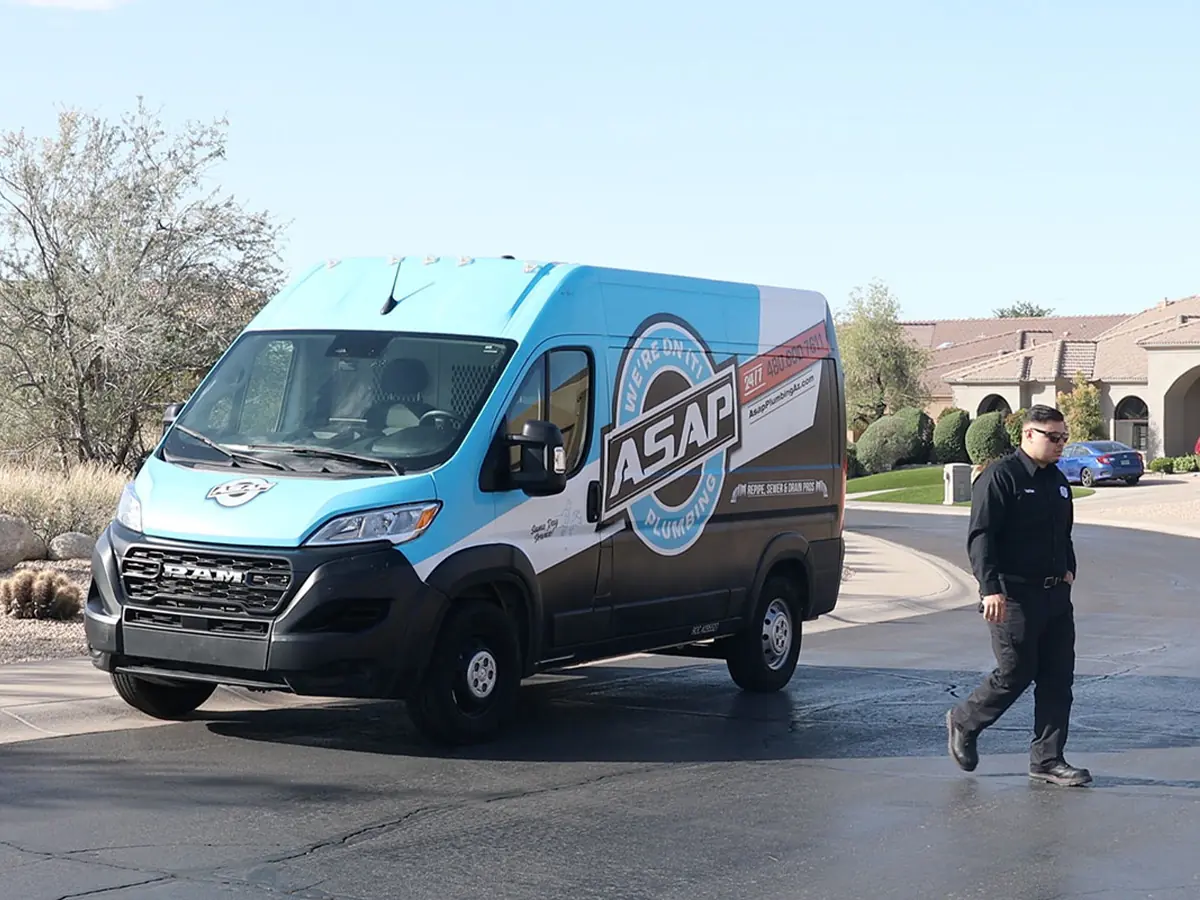 ASAP Plumbing Truck