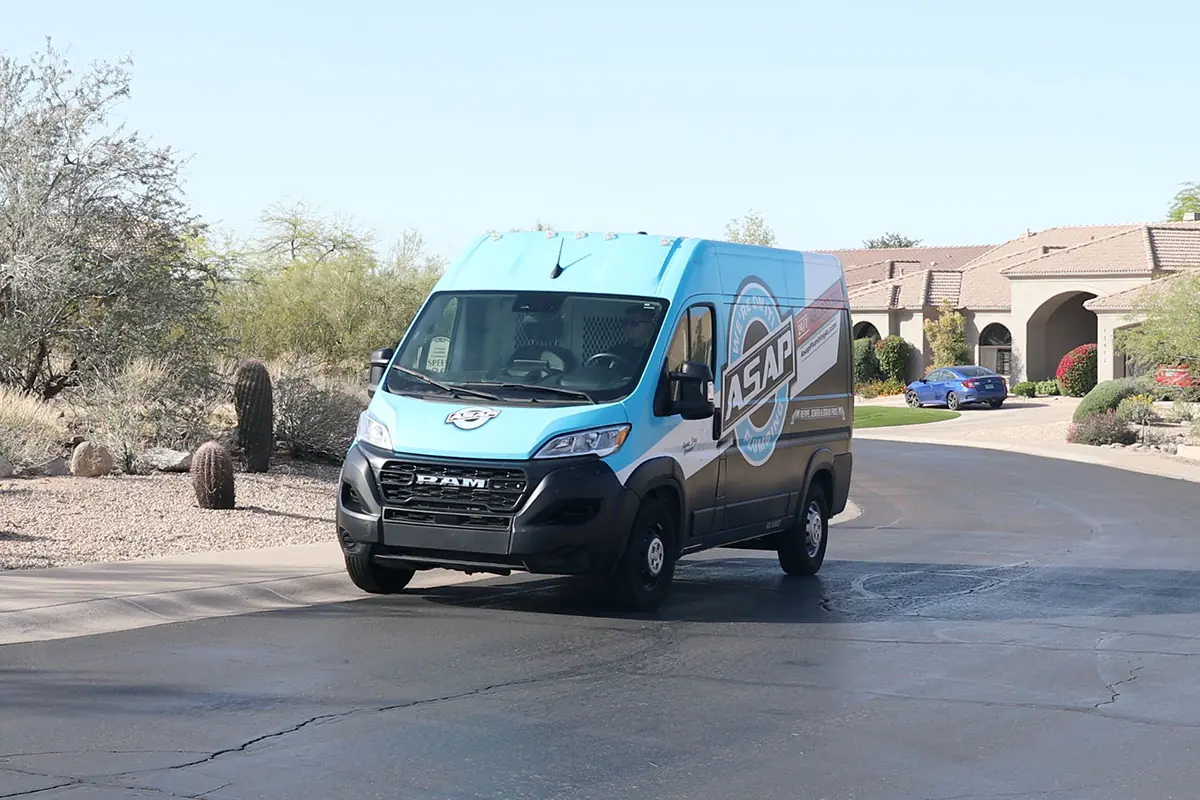 ASAP Plumbing Truck