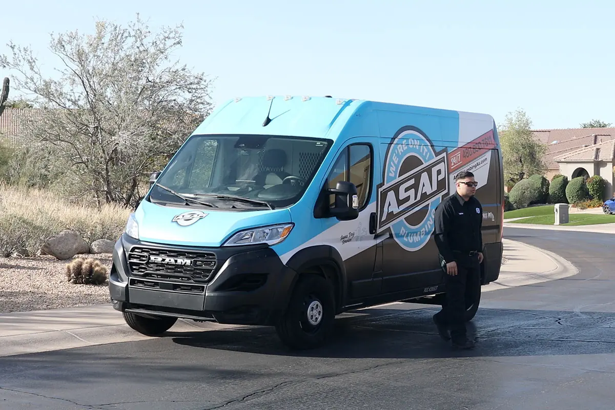 ASAP Plumbing Truck
