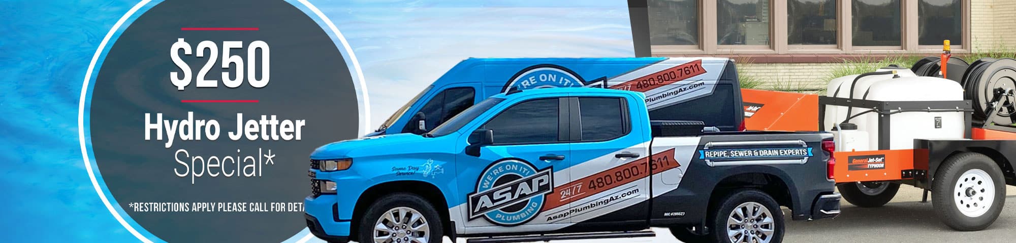 Hydrojetting Services By ASAP Plumbing Arizona